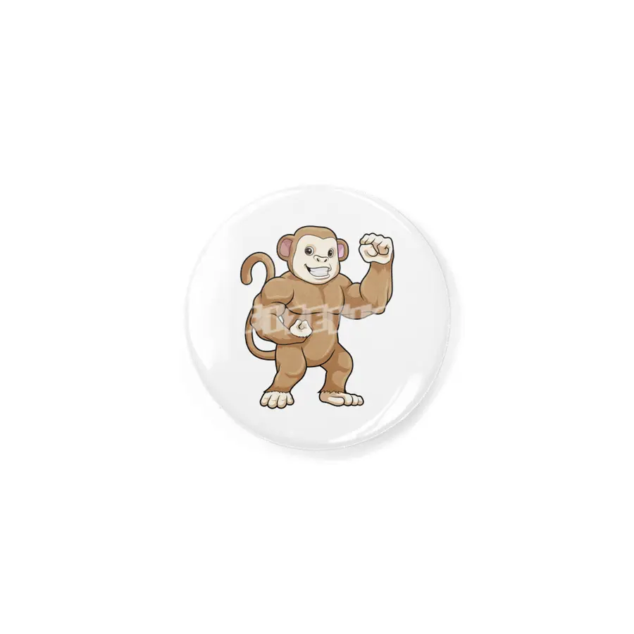 Monkey as Bodybuilder at Bodybuilding Rozet
