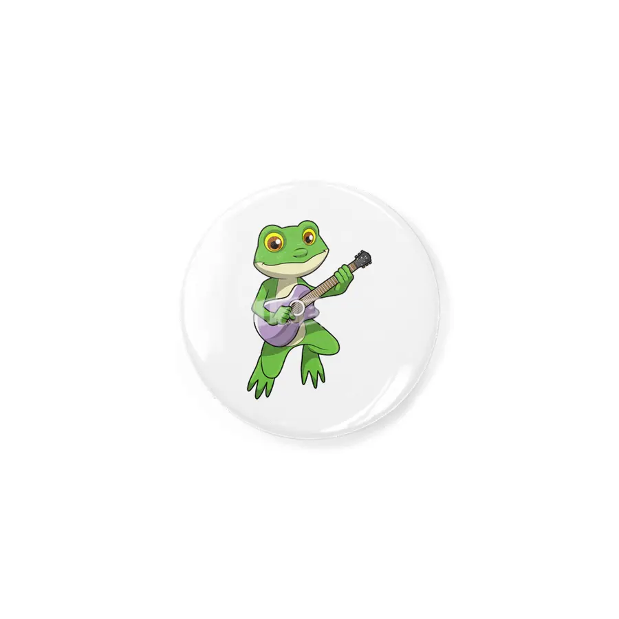 Frog at Music with Guitar Rozet