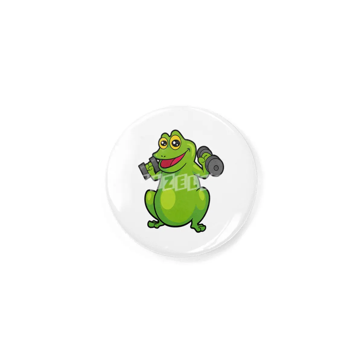 Frog at shoulder training with Dumbbells Rozet