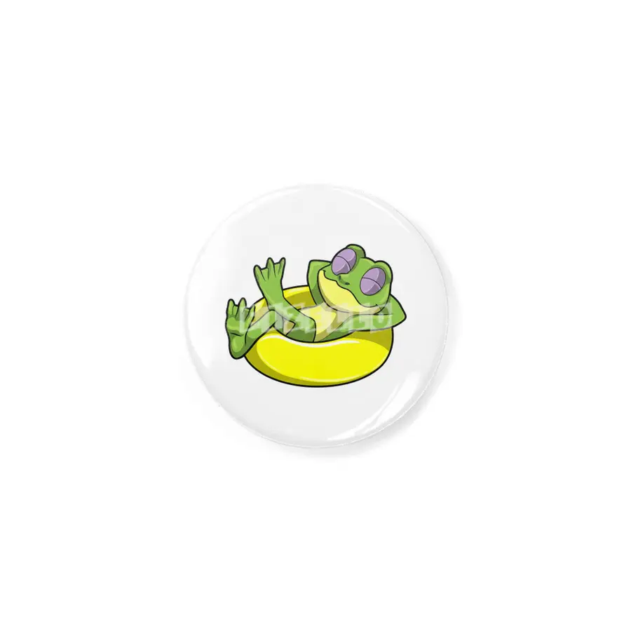 Frog at Swimming with Swim ring Rozet