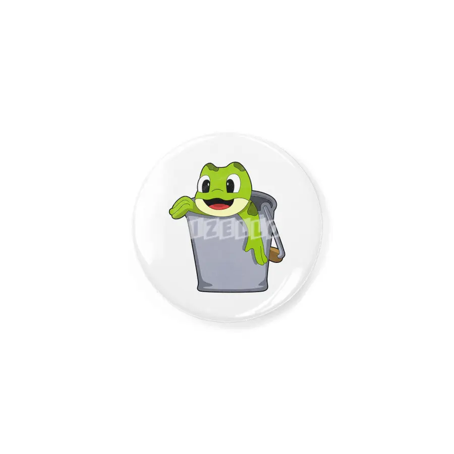 Frog in Bucket Rozet