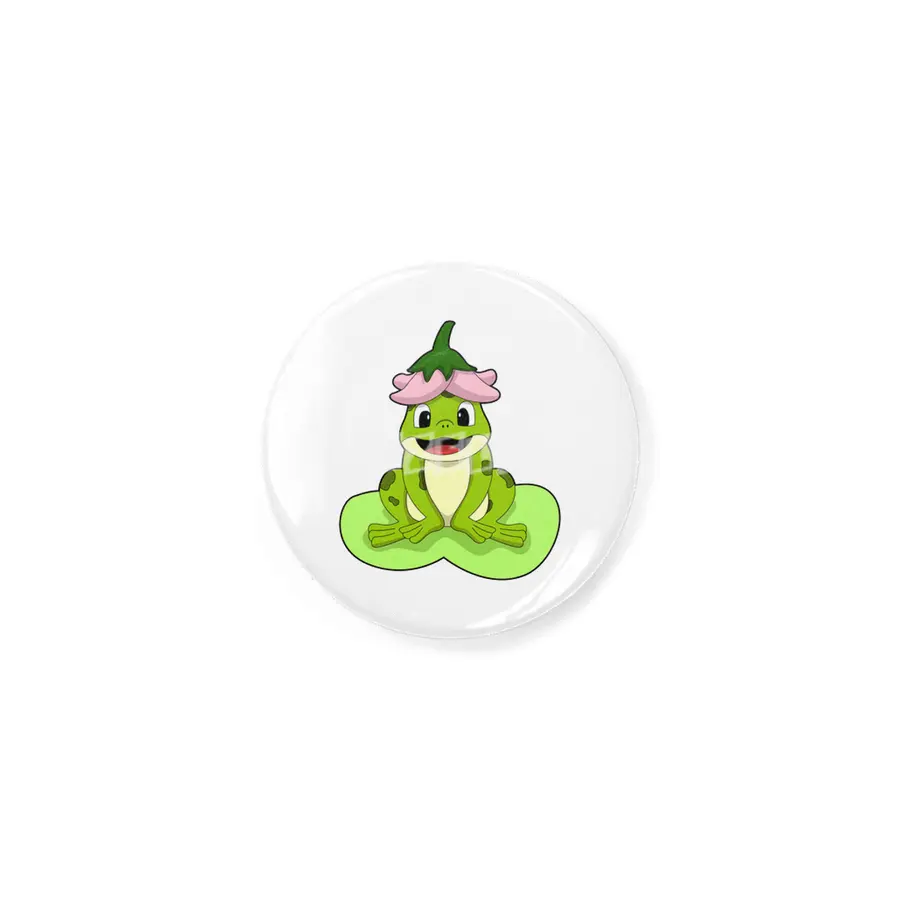 Frog on Leaf Rozet