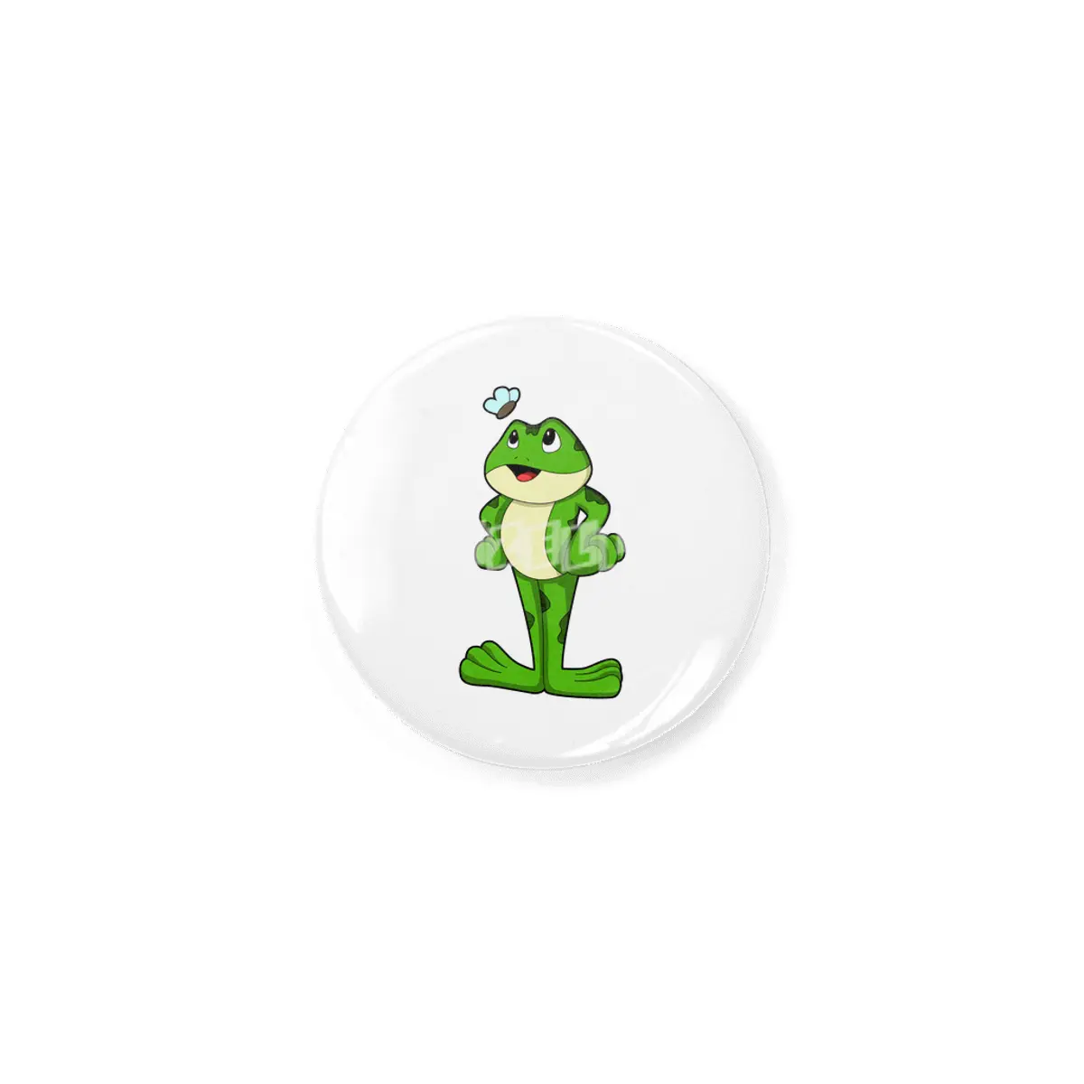 Frog with Fly Rozet