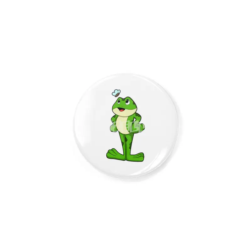 Frog with Fly Rozet