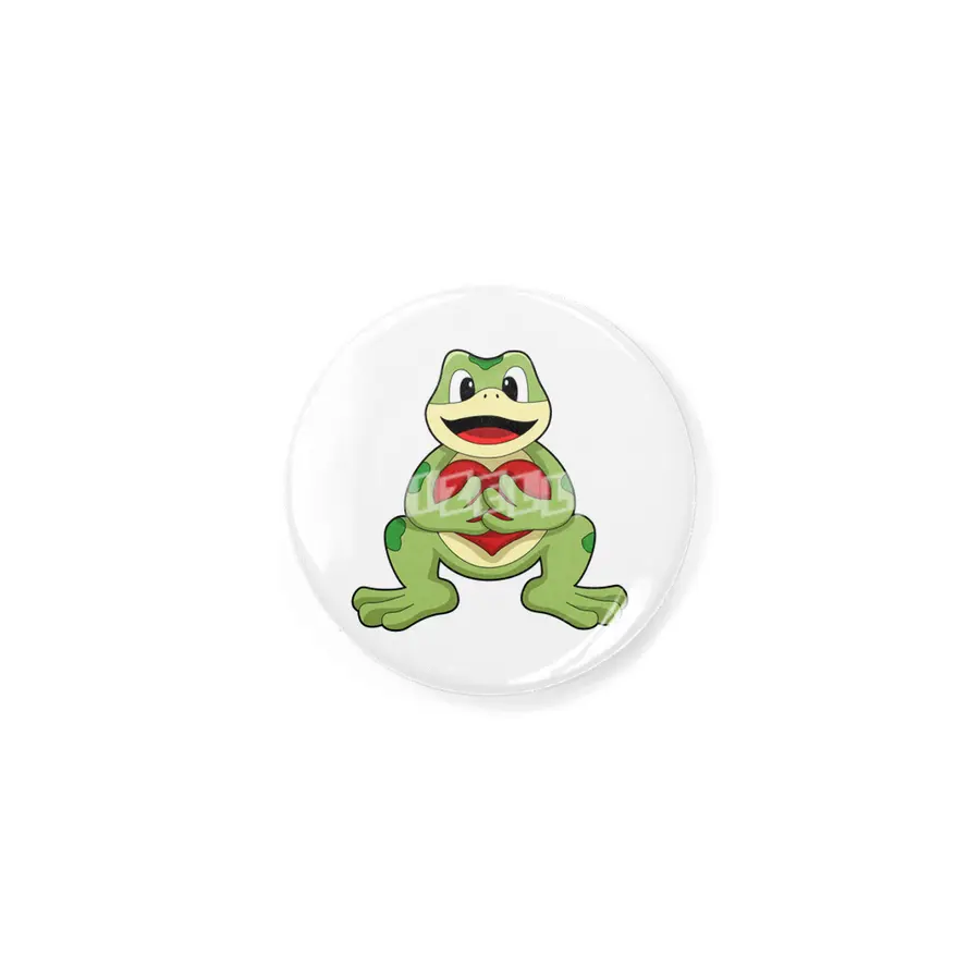 Frog with Heart Rozet