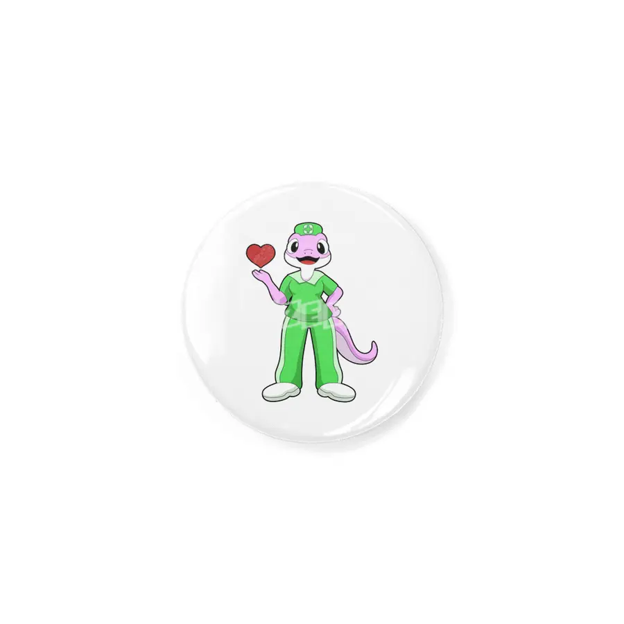 Geko as Nurse with Heart Rozet