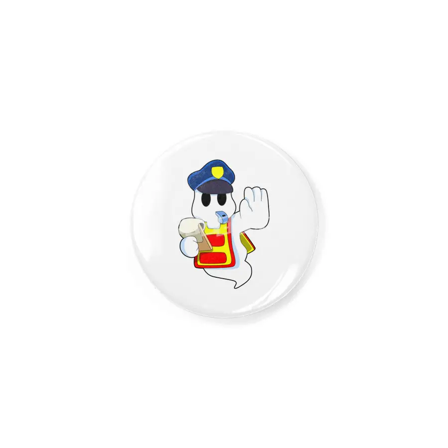 Ghost as Police officer with Whistle Rozet
