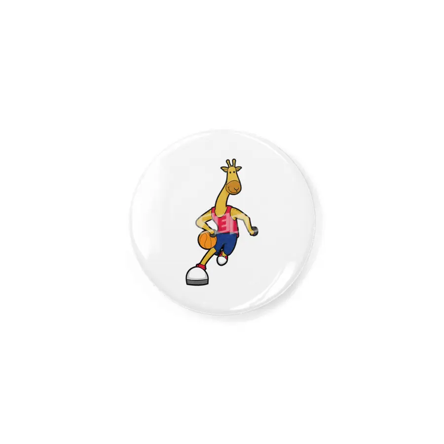 Giraffe as Basketball player with Basketball ball Rozet