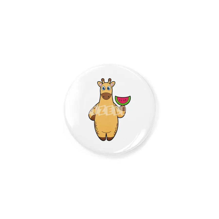 Giraffe at Eating with Watermelon Rozet