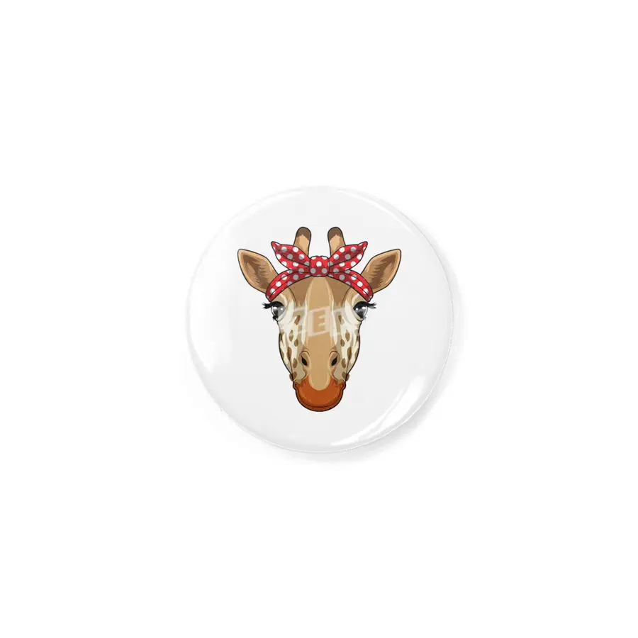 Giraffe with Bandana Rozet