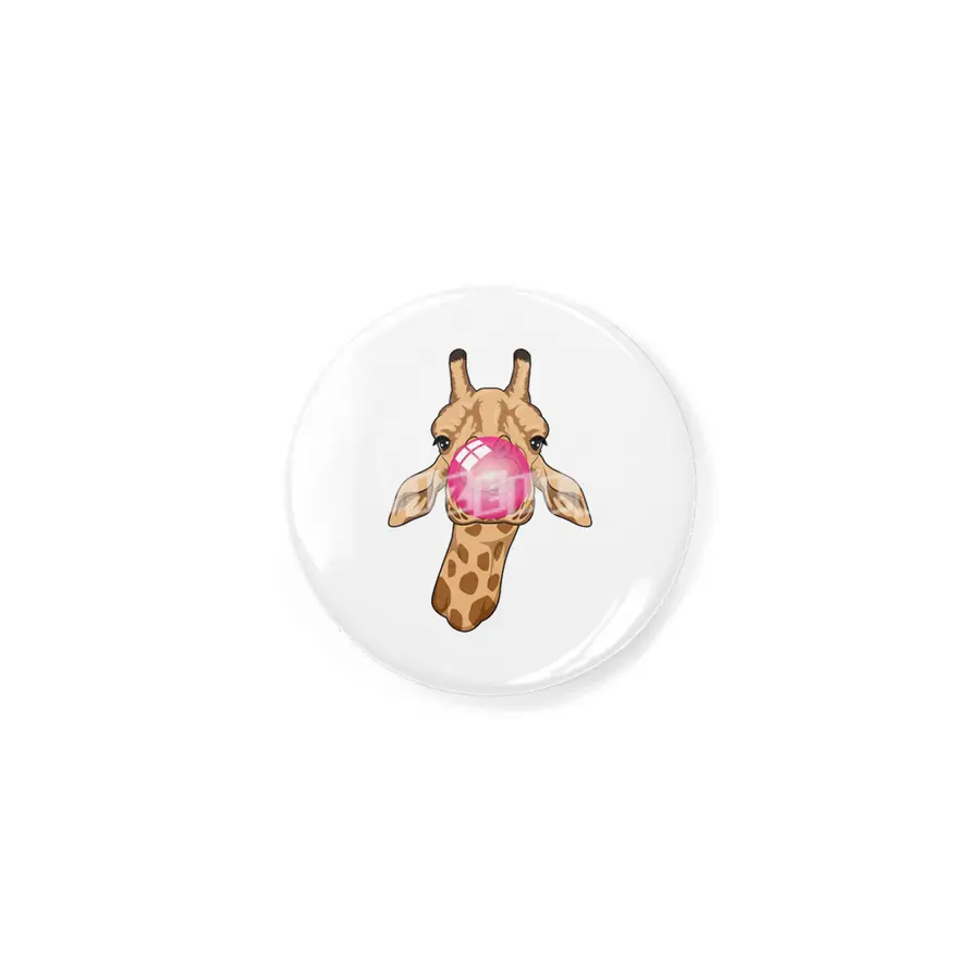 Giraffe with Bubblegum Rozet