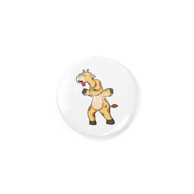 Giraffe with Knot in Neck Rozet
