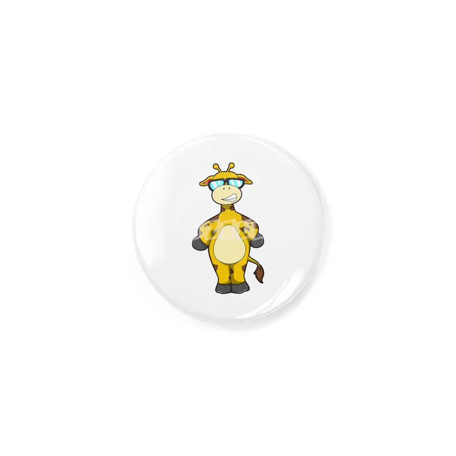 Giraffe with Sunglasses Rozet