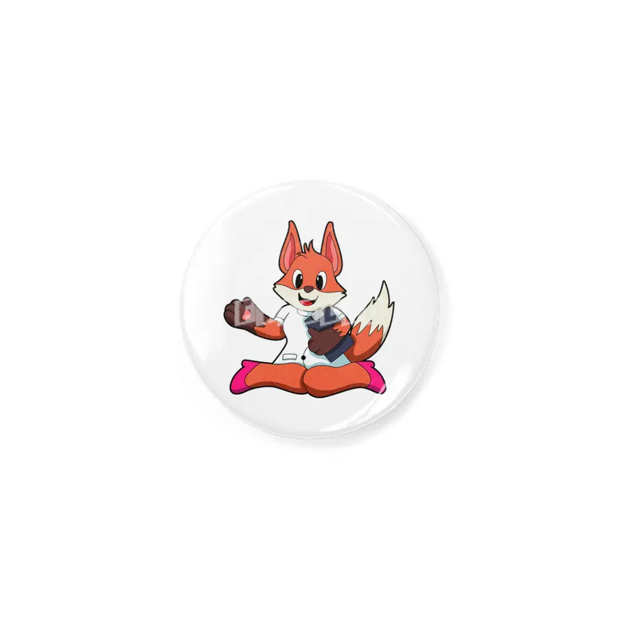 Fox as Nurse with Notepad Rozet