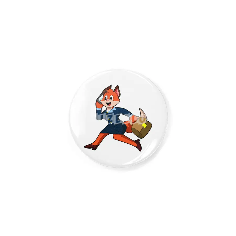 Fox as Secretary with Dress Rozet