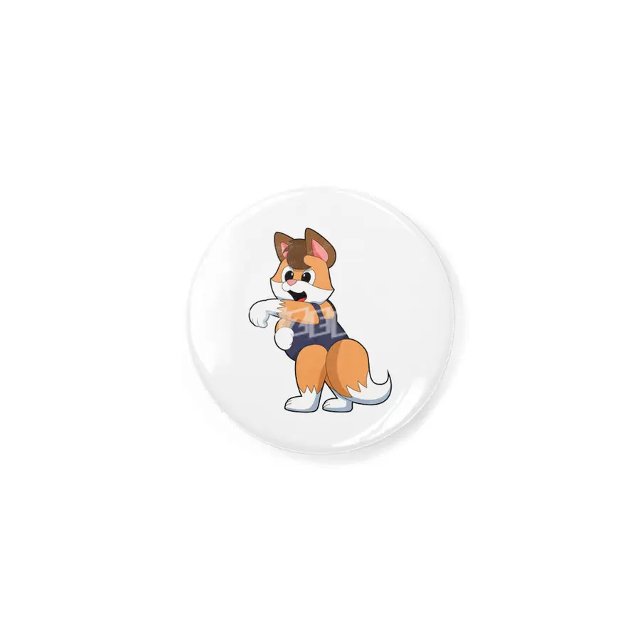 Fox at Swimming with Swimsuit Rozet