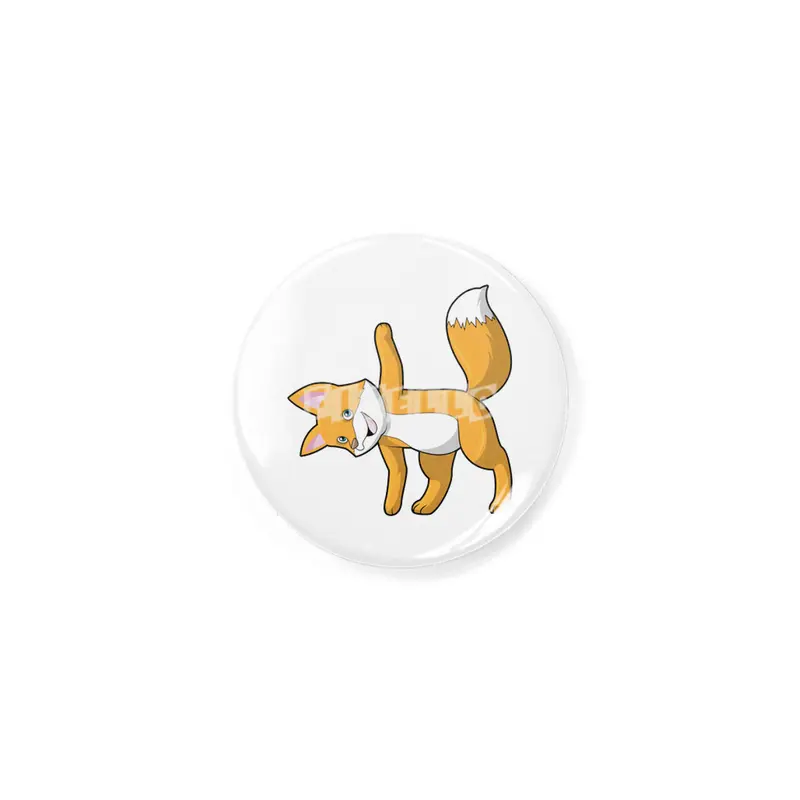 Fox at Yoga Stretching Rozet