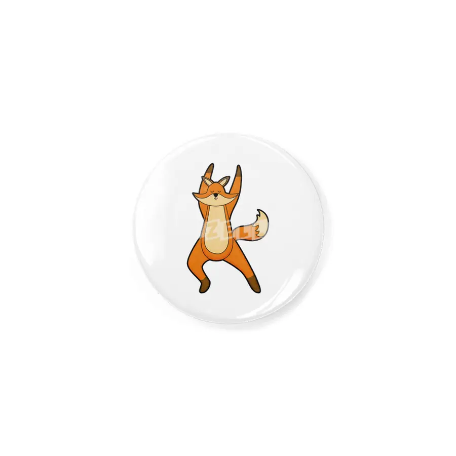 Fox at Yoga Stretching exercise Rozet