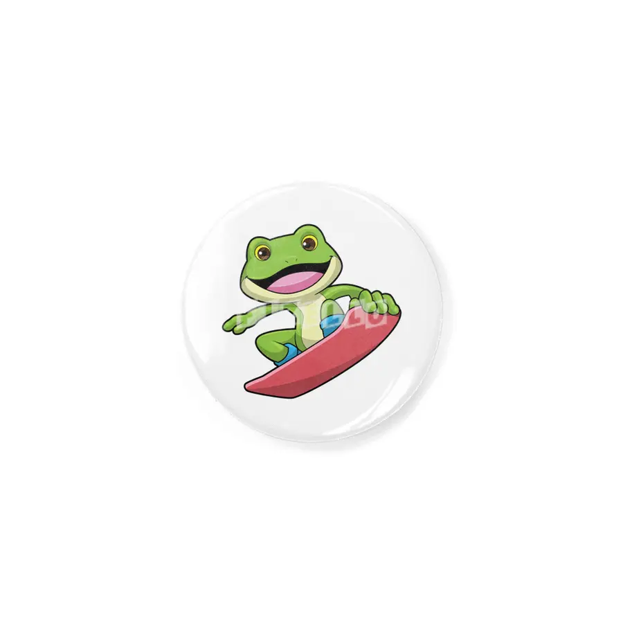 Frog as Snowboarder with Snowboard Rozet
