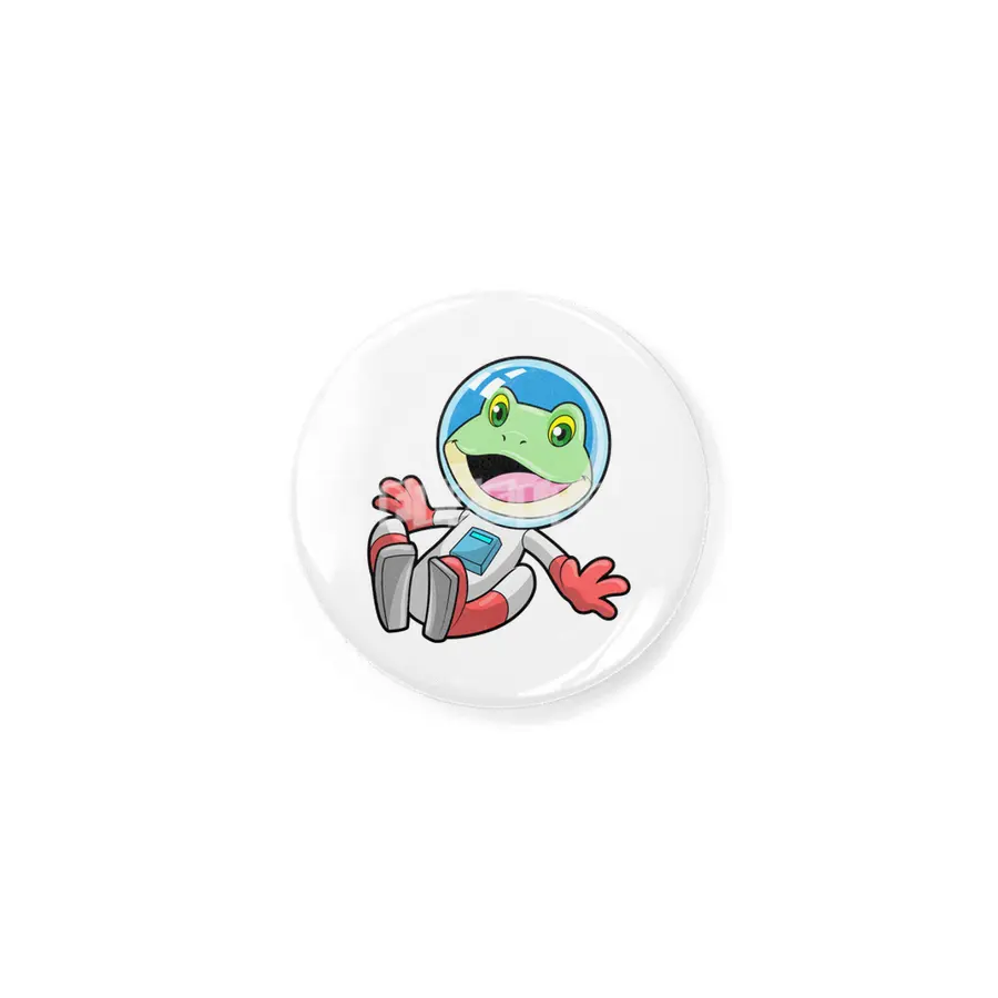 Frog Astronaut Costume Space Rozet