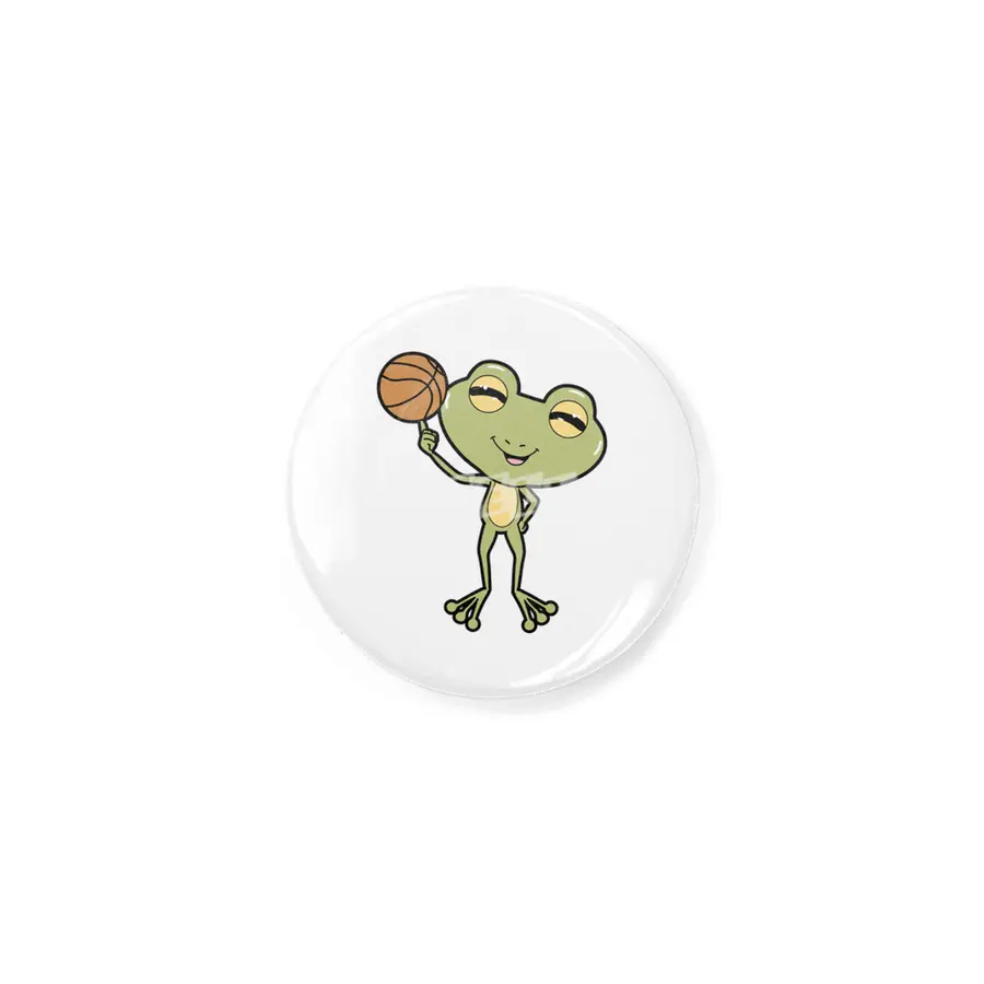 Frog at Basketball Sports Rozet