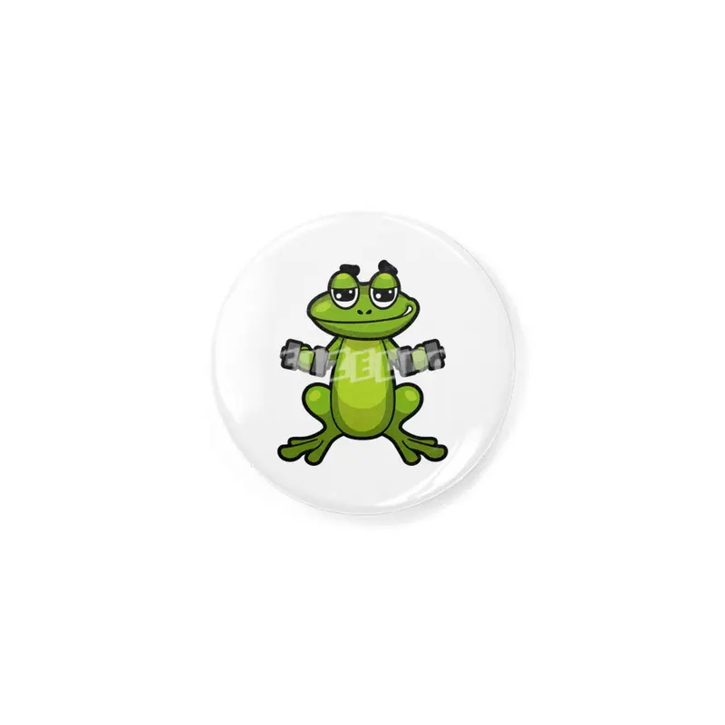 Frog at Biceps training with Dumbbells Rozet