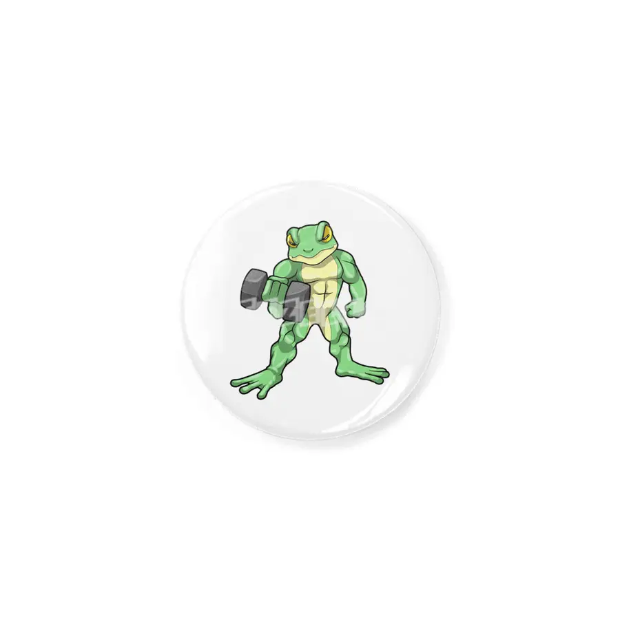 Frog at Bodybuilding with Dumbbell Rozet