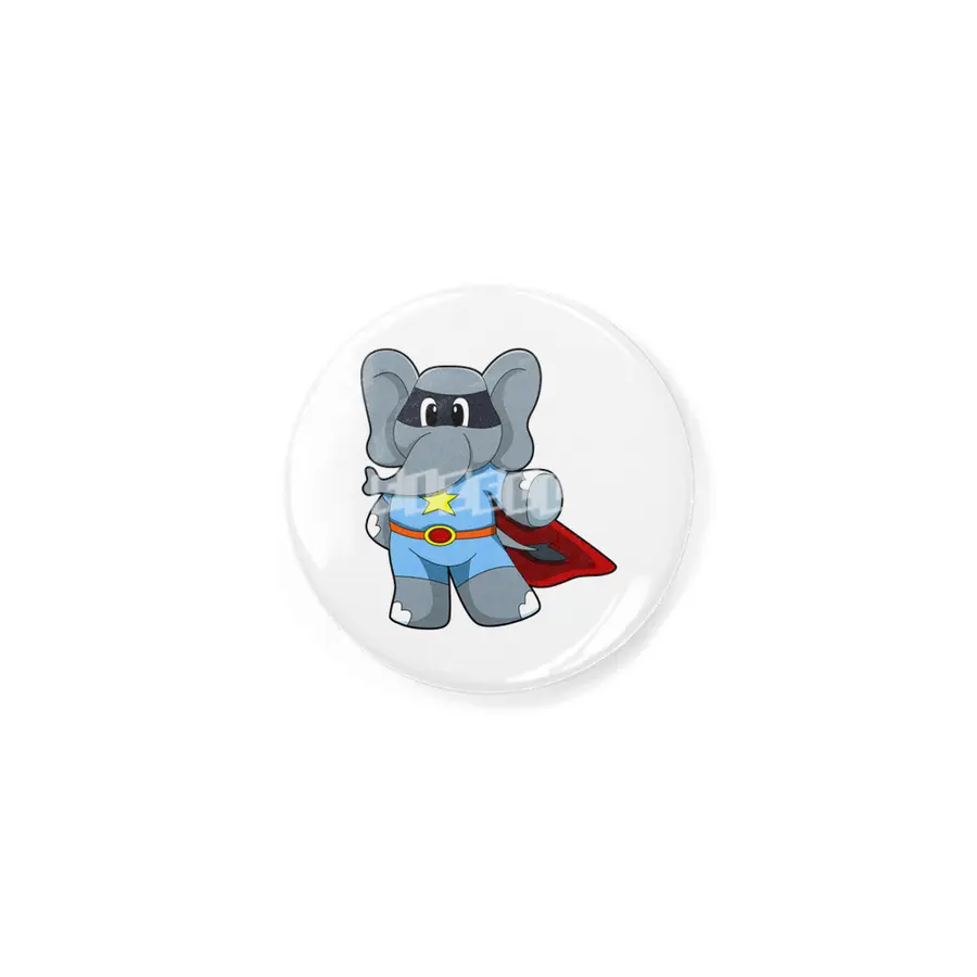 Elephant as Hero with Cape Rozet