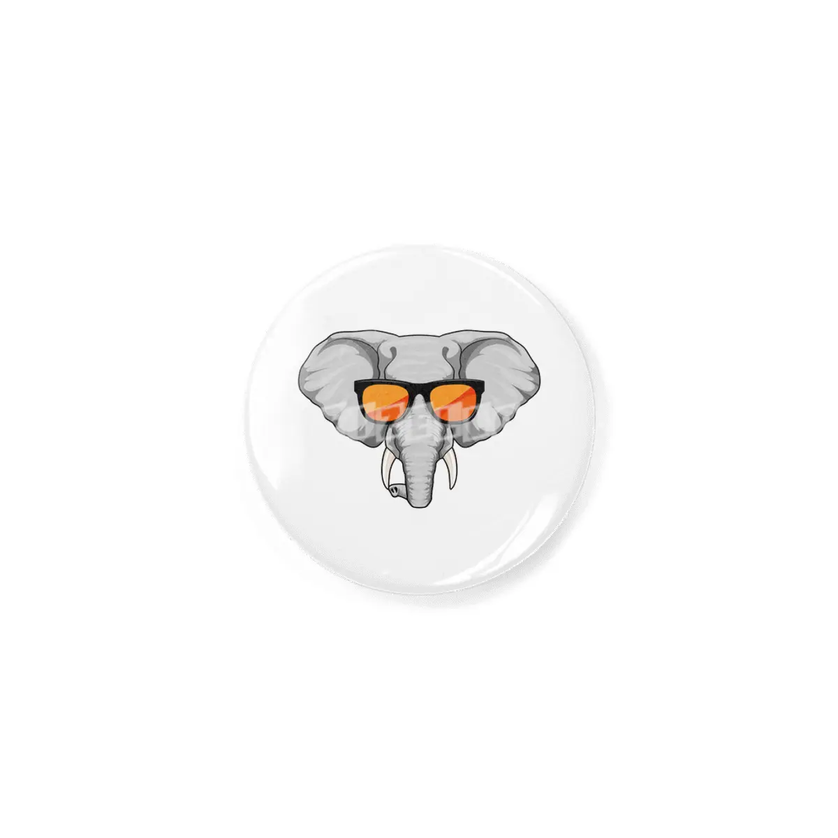 Elephant with Sunglasses Rozet