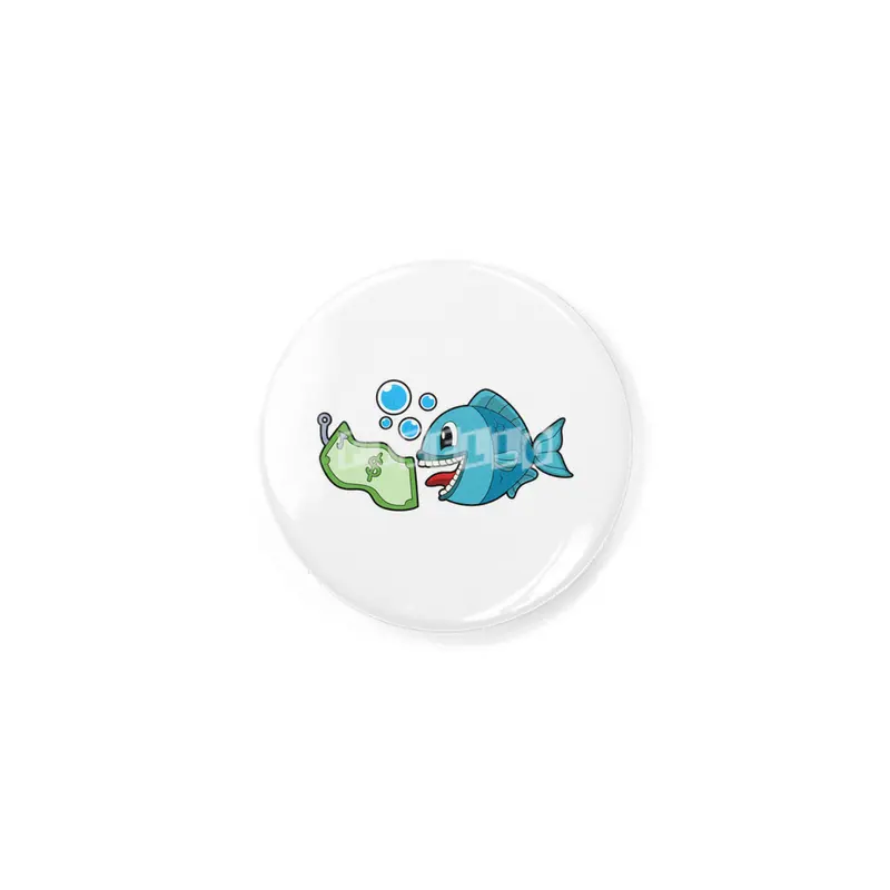 Fish with Bank note Rozet