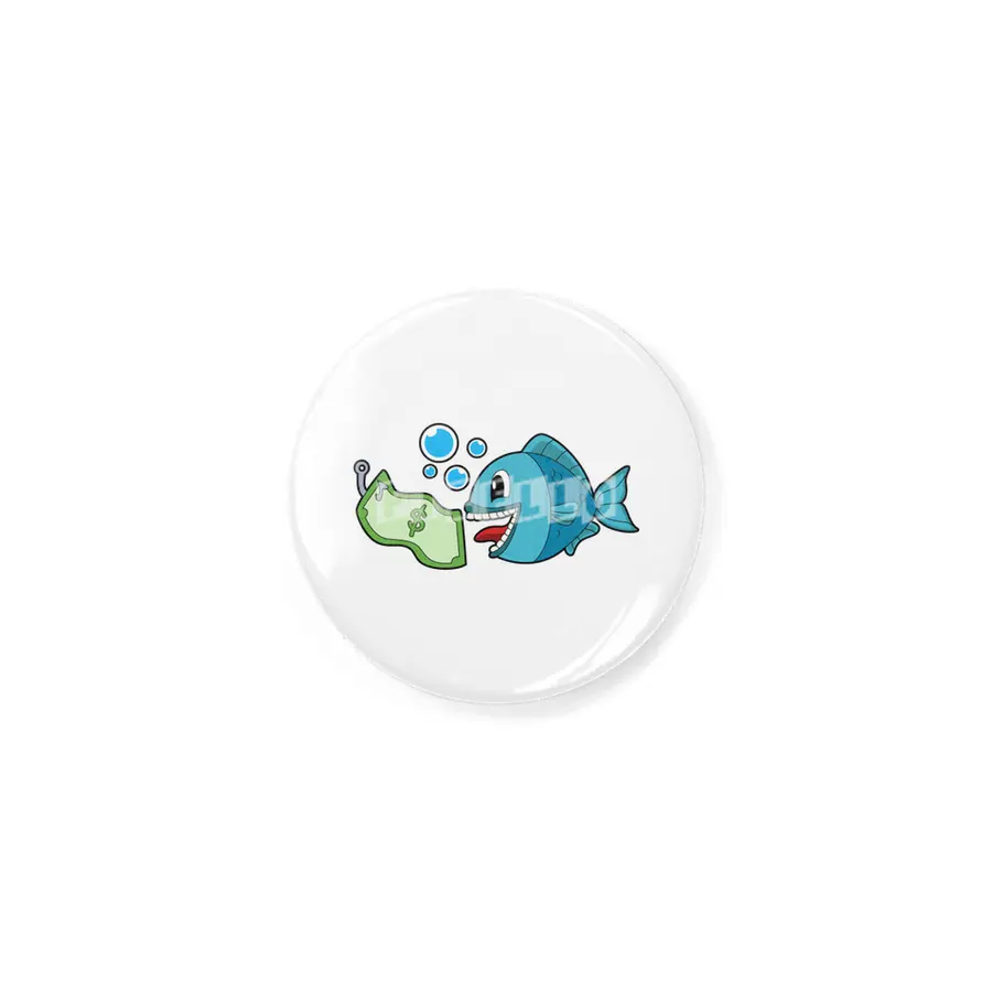 Fish with Bank note Rozet