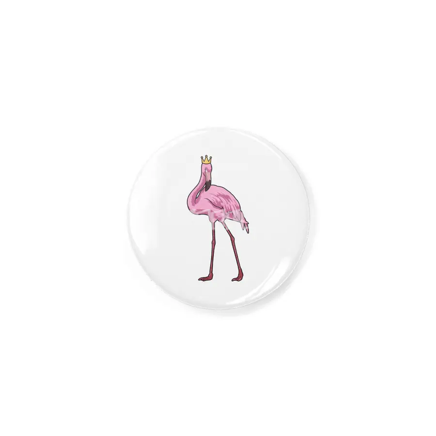 Flamingo with Crown Rozet
