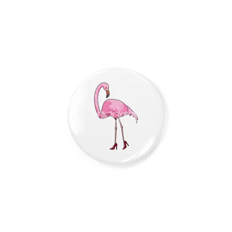 Flamingo with High heels Rozet