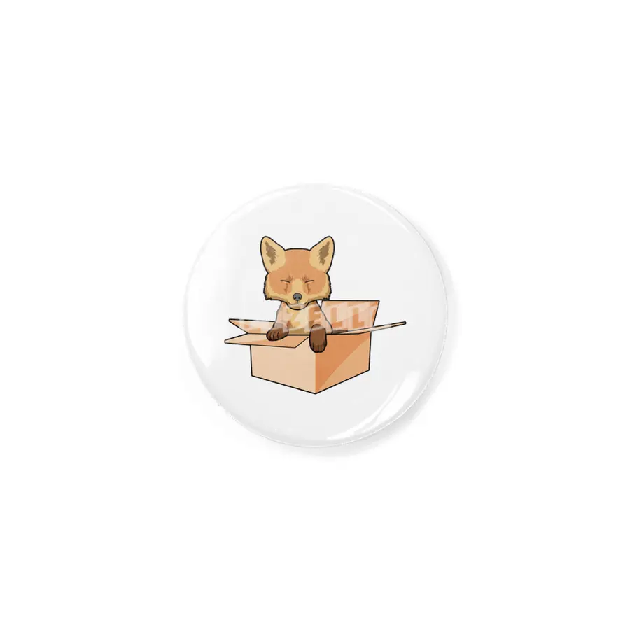Fox as Baby in Box Rozet
