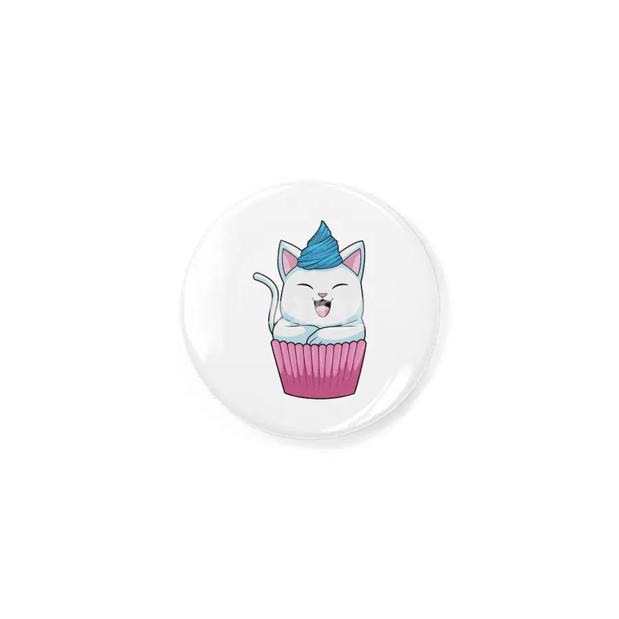 Cat Eating Muffin Rozet