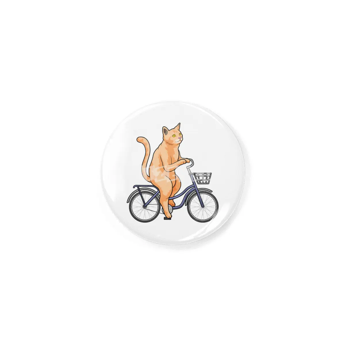Cat with Bicycle Rozet