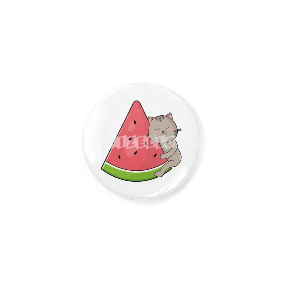 Cat with Watermelon Rozet