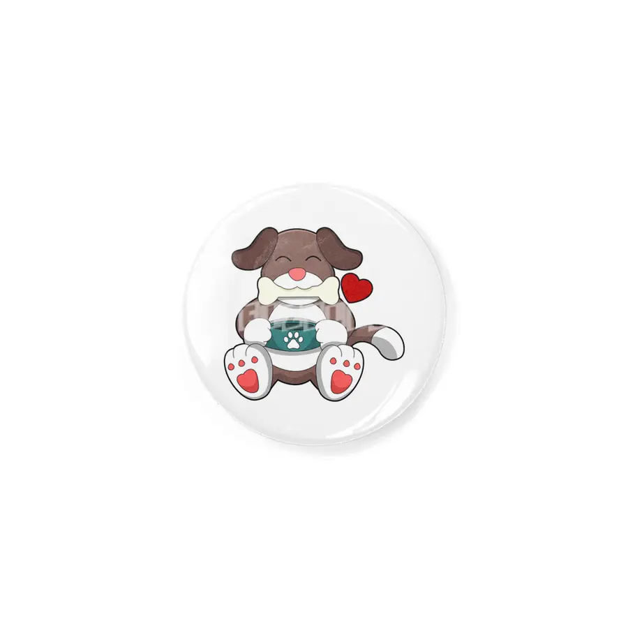 Dog with Bone Rozet
