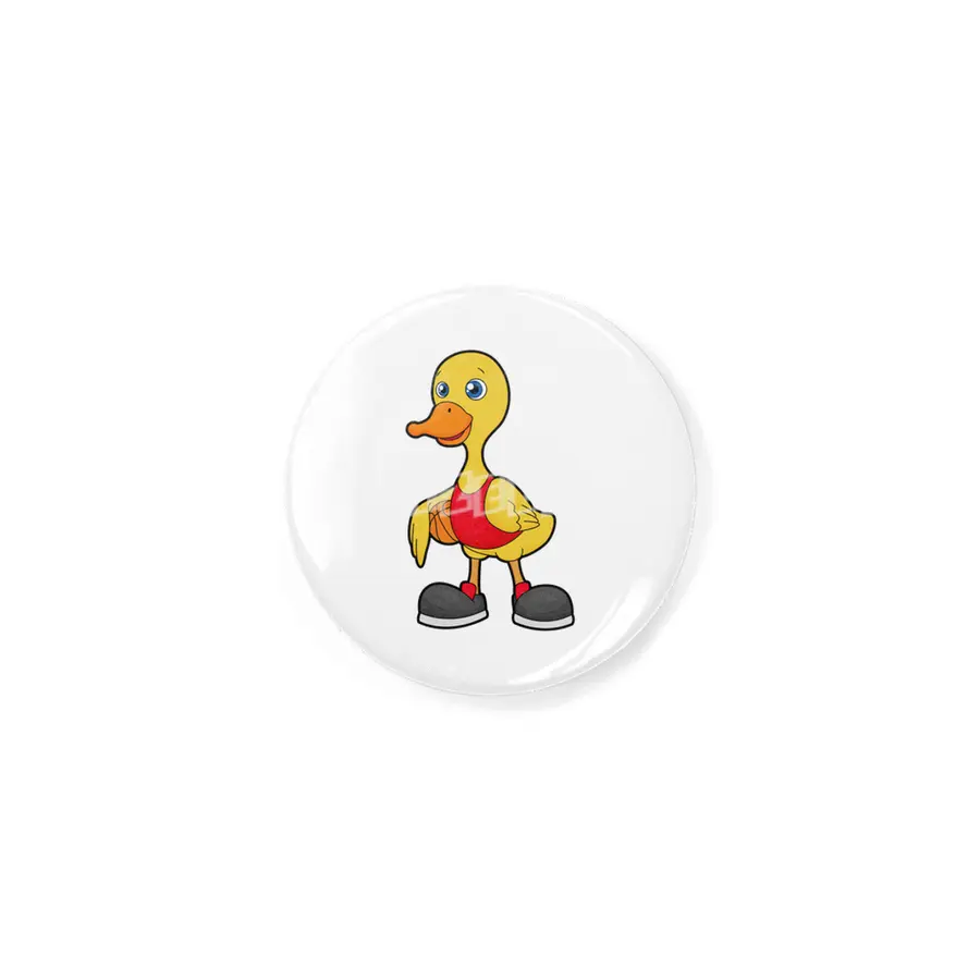 Duck as Basketball player with Basketball Rozet