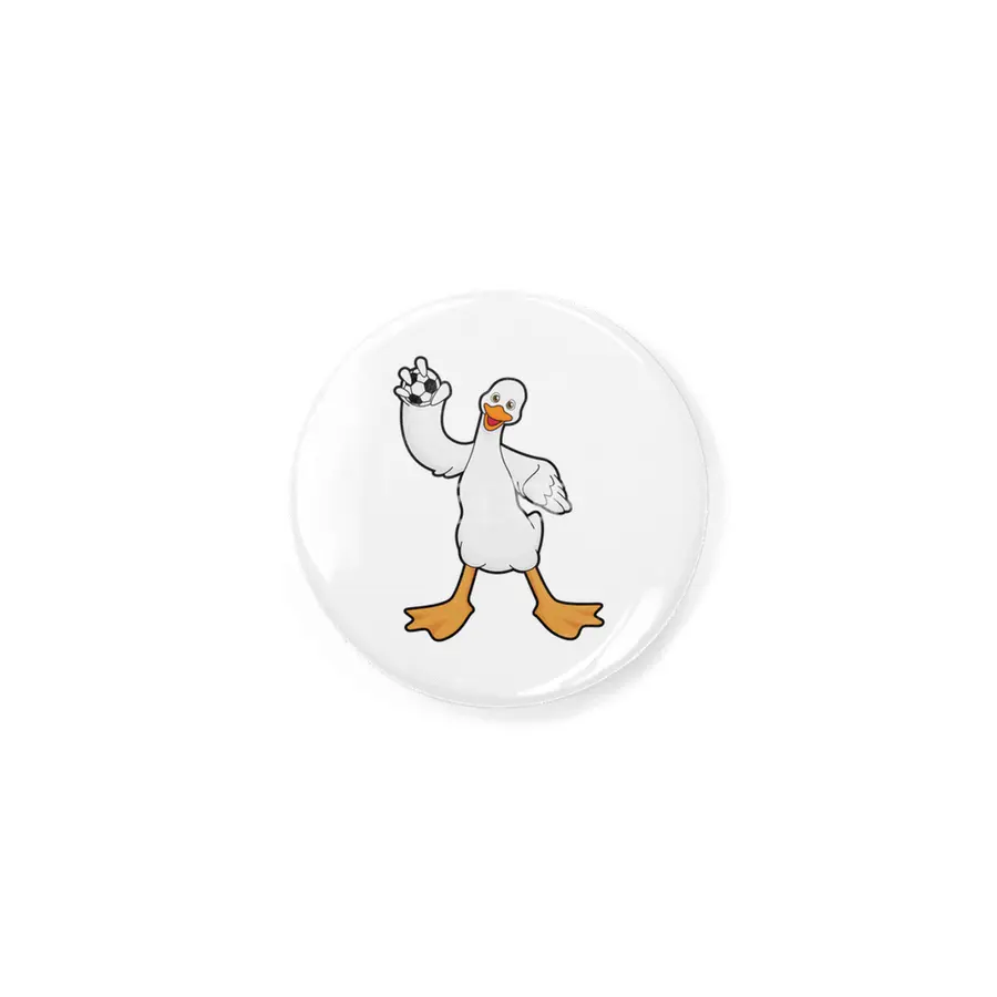 Duck as Handball player with Handball Rozet