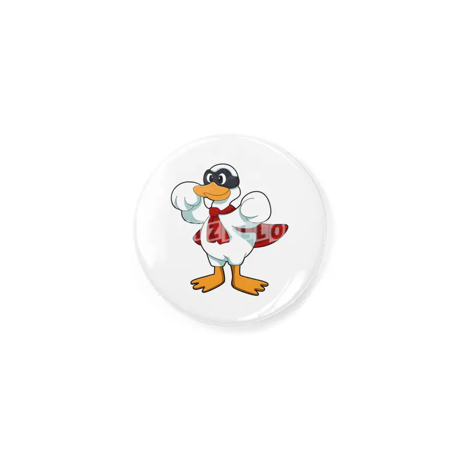 Duck with Cape & Mask Rozet