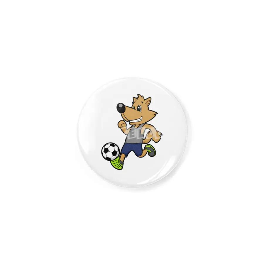 Dog as Soccer player at Soccer Rozet