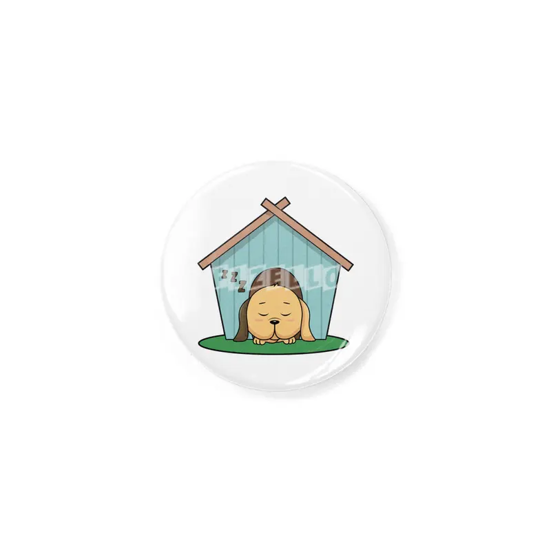 Dog in Dog house Rozet