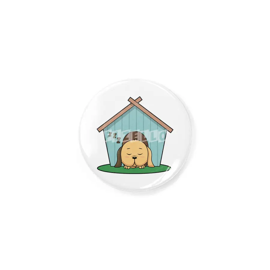 Dog in Dog house Rozet