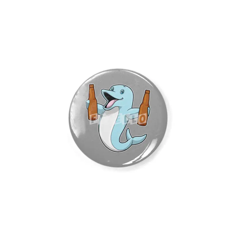 Dolphin with Bottles of Beer Rozet