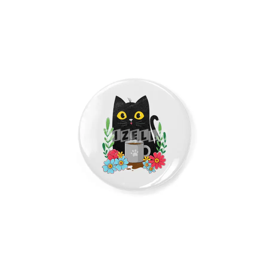 Coffee Cat Rozet