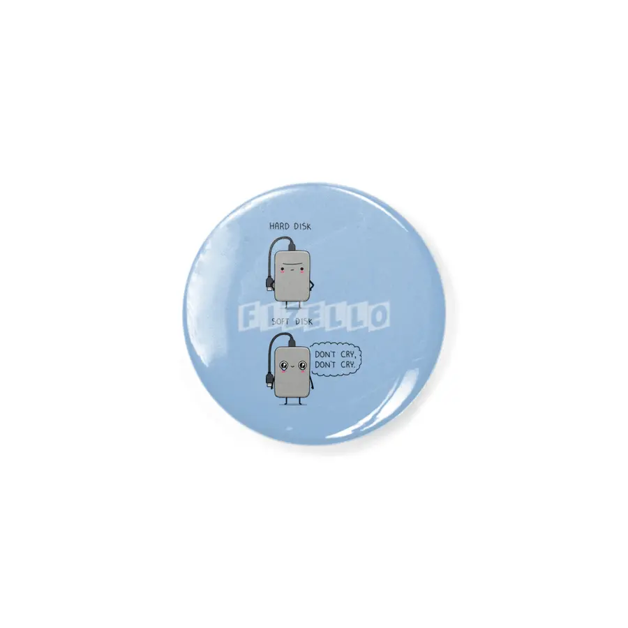 Hard disk & soft disk Rozet