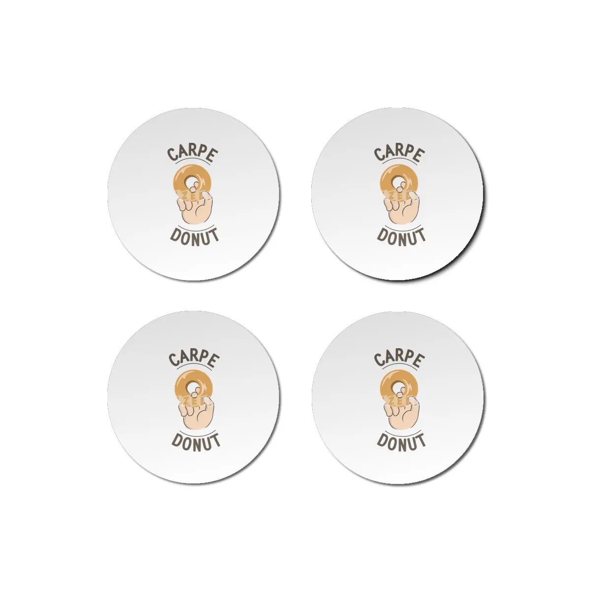 Carpe Donut Bardak Altlığı