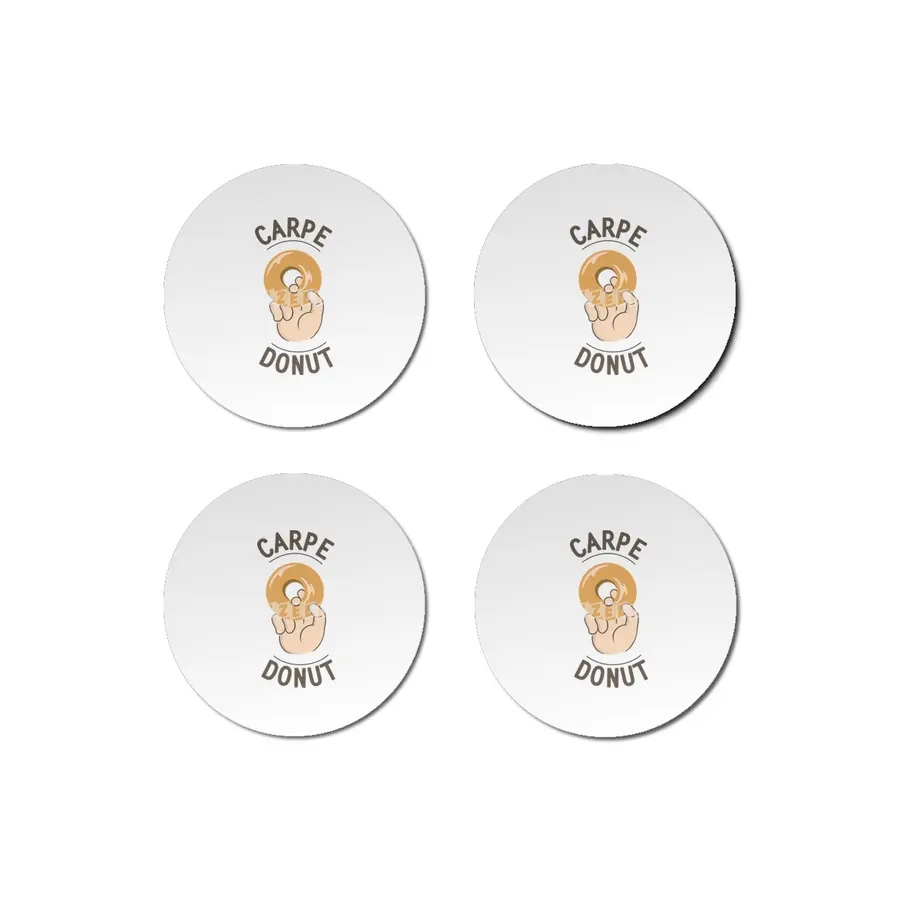 Carpe Donut Bardak Altlığı