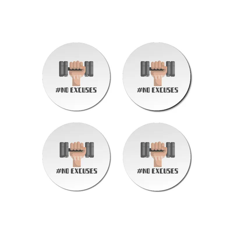 No Excuses Bardak Altlığı